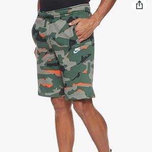 Nike Fleece Camo Shorts